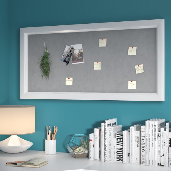 Latitude Run Wall Mounted Magnetic Board Reviews Wayfair   Wall Mounted Magnetic Board 